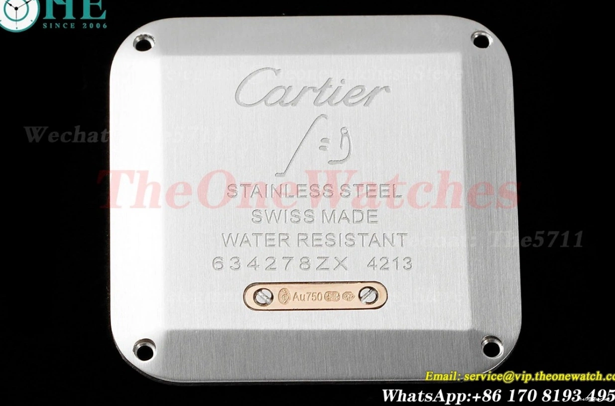 Quartz LE Dumont Silver Dial Wine Santos Red AF RG 0420